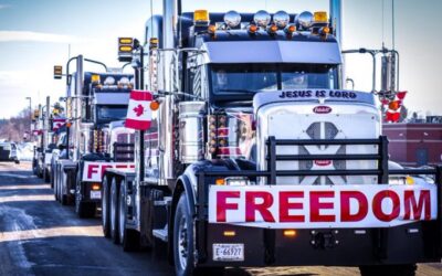 The Canadian Trucker Convoy All Over the World